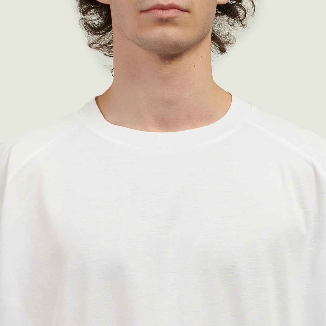 SOPHNET. Мужская футболка Supima Cotton Raglan 3/4 Wide