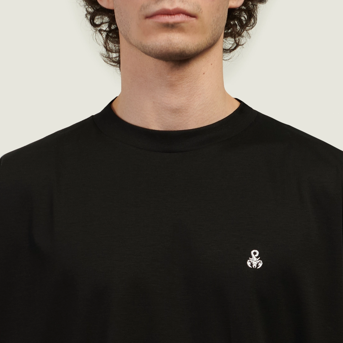 SOPHNET. Мужская футболка Supima Cotton Wide