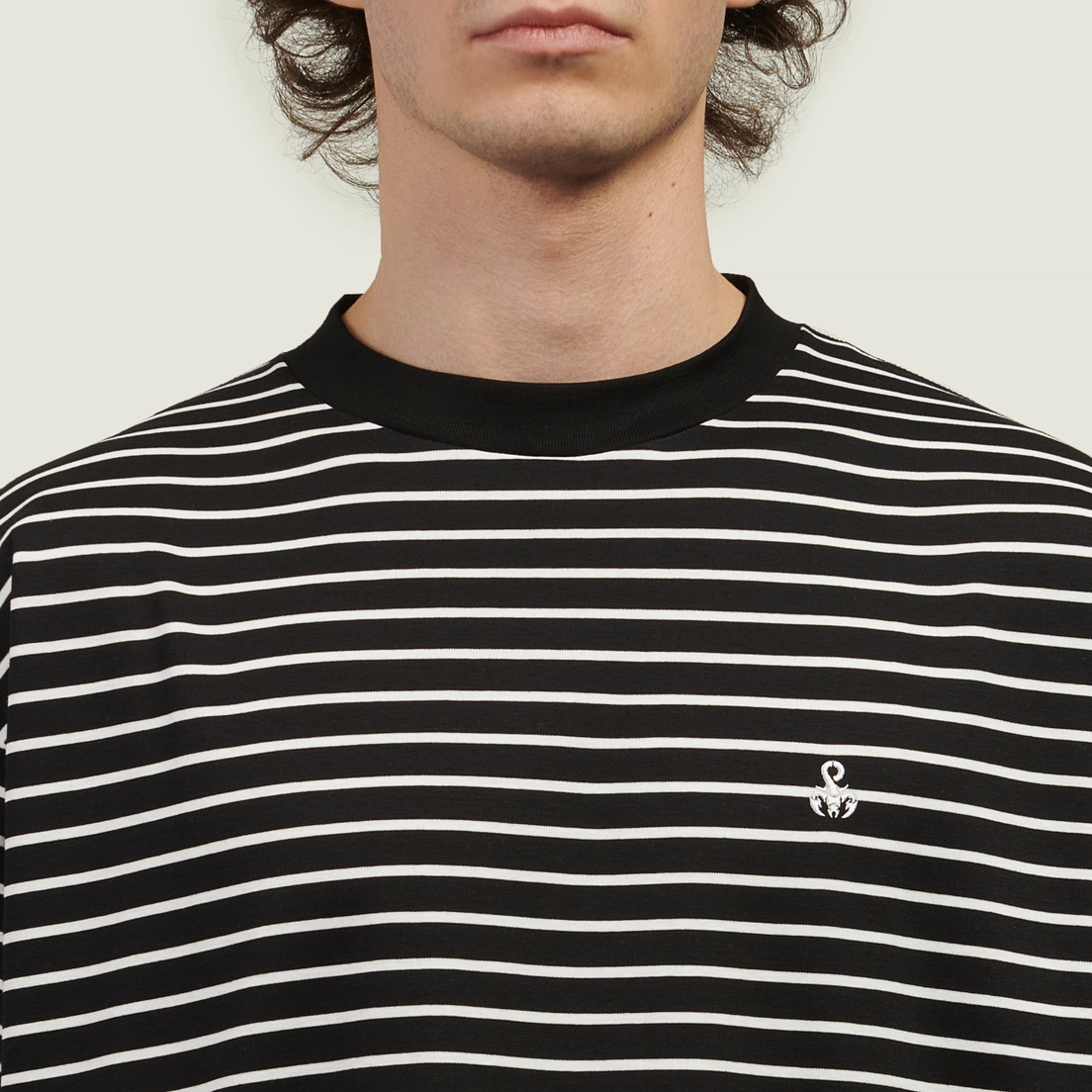 SOPHNET. Мужская футболка Supima Cotton Wide