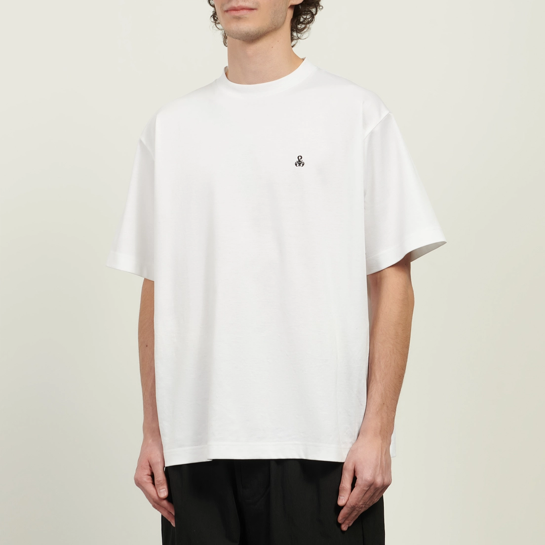 SOPHNET. Мужская футболка Supima Cotton Wide