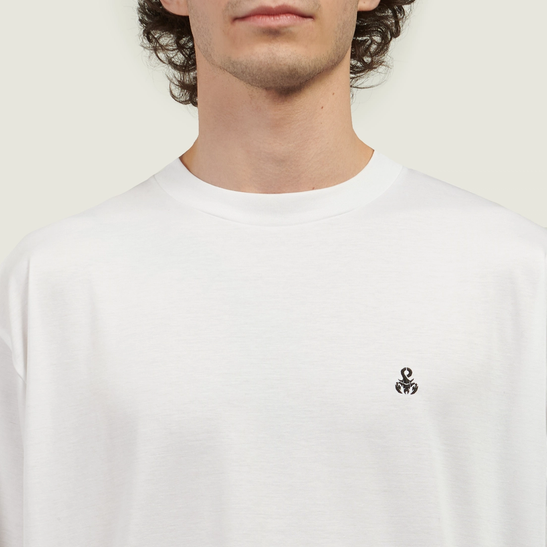 SOPHNET. Мужская футболка Supima Cotton Wide