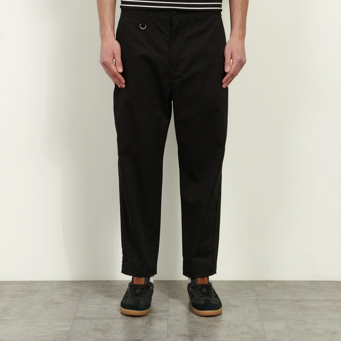 SOPHNET. Мужские брюки Cotton Stretch Twill Tapered Cropped