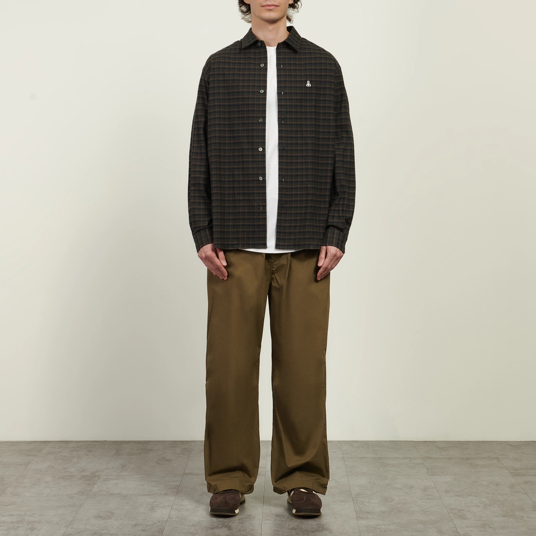 SOPHNET. Мужские брюки Light Poplin Over