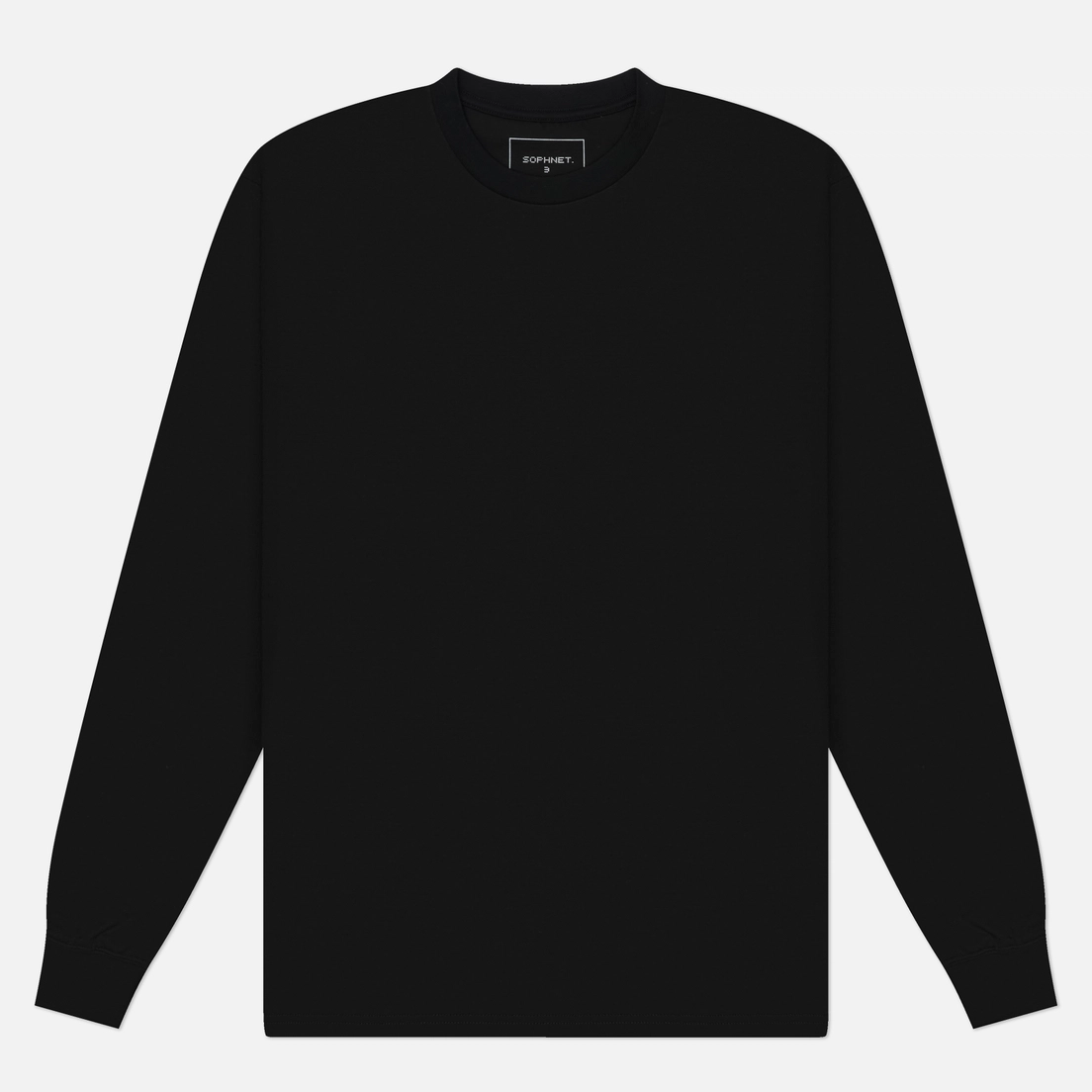SOPHNET. Мужской лонгслив Luster Cotton Essential