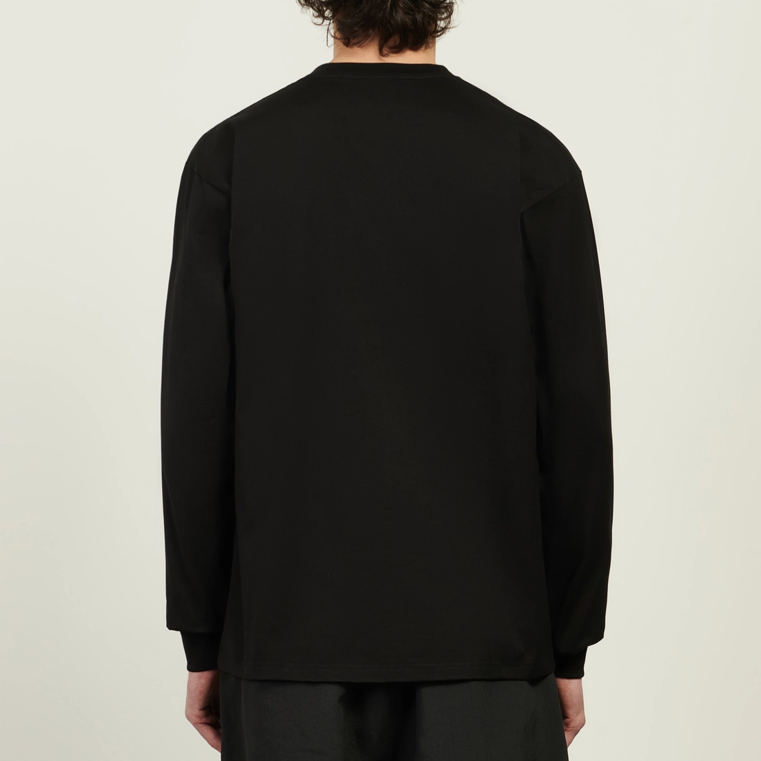 SOPHNET. Мужской лонгслив Luster Cotton Essential