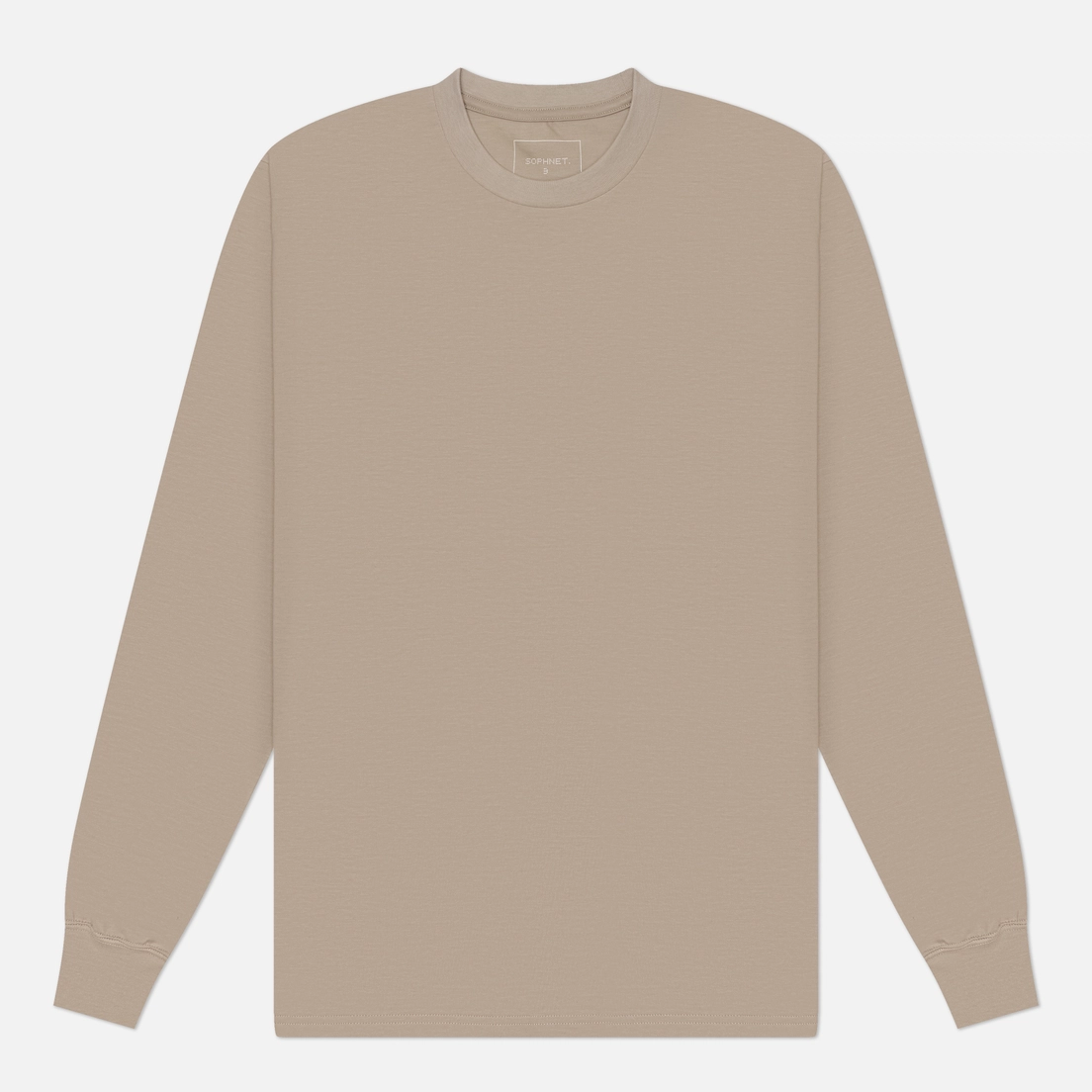 SOPHNET. Мужской лонгслив Luster Cotton Essential