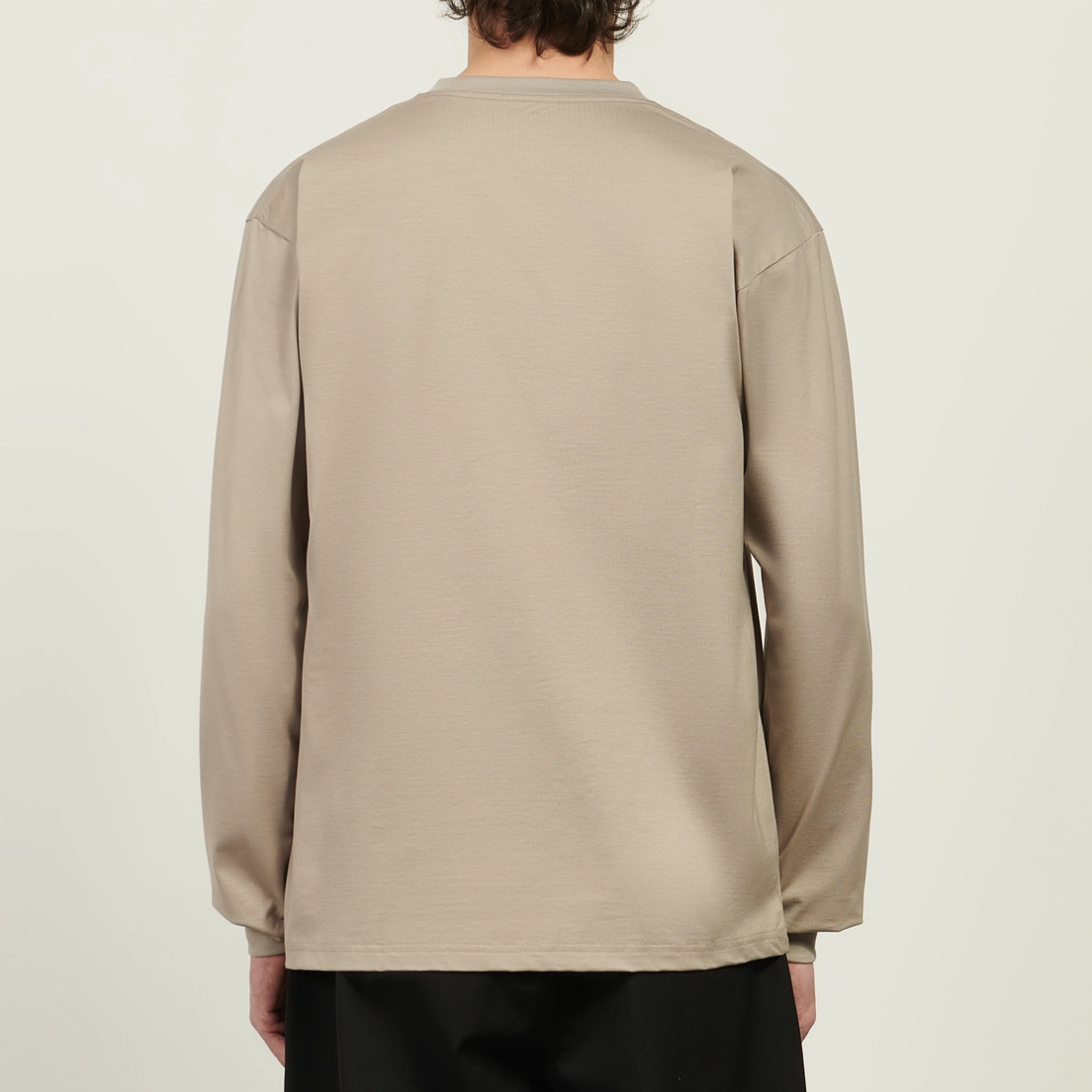 SOPHNET. Мужской лонгслив Luster Cotton Essential