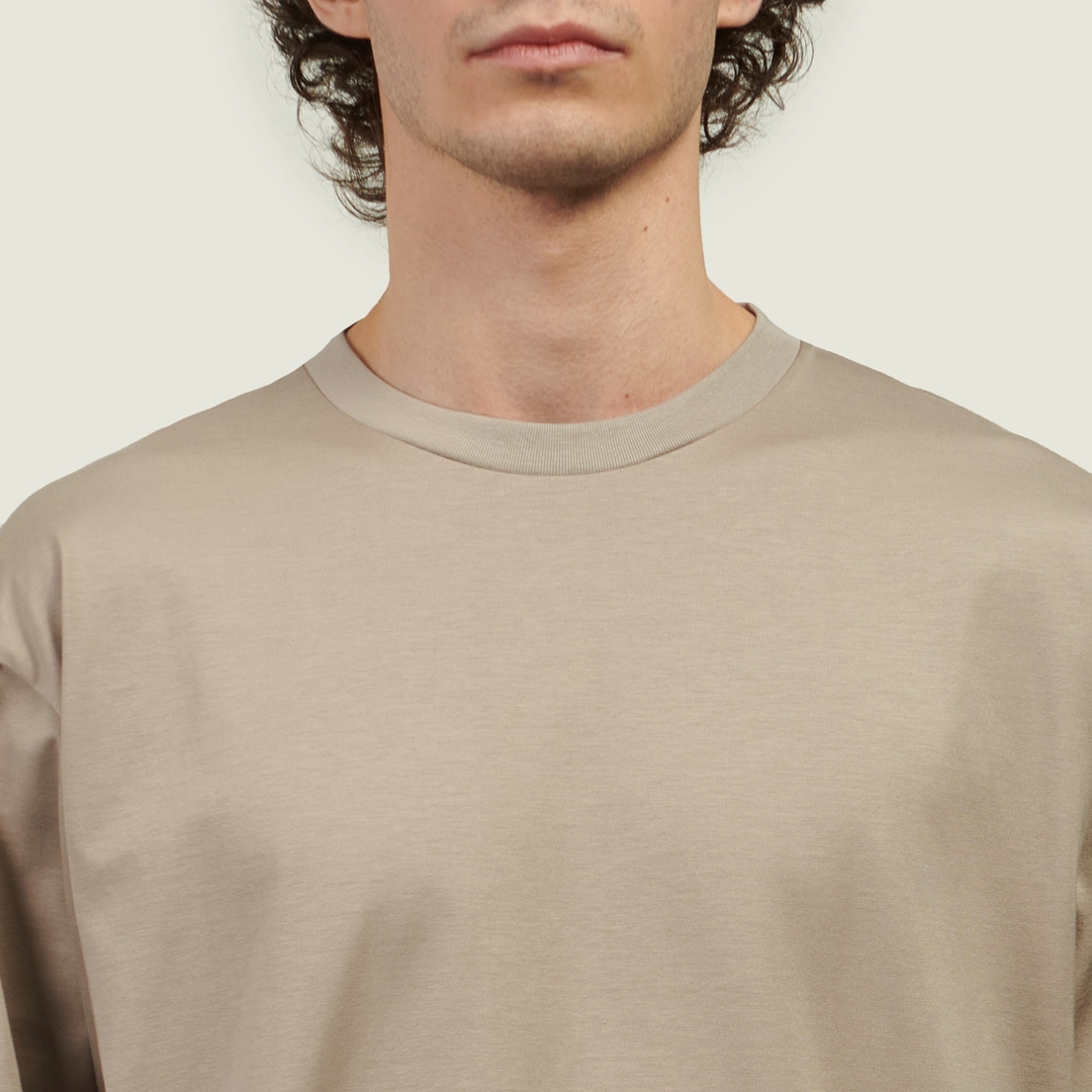 SOPHNET. Мужской лонгслив Luster Cotton Essential