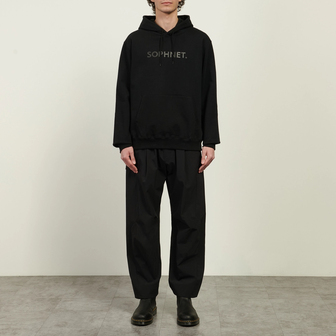 SOPHNET. Мужская толстовка Logo Patch Hoodie