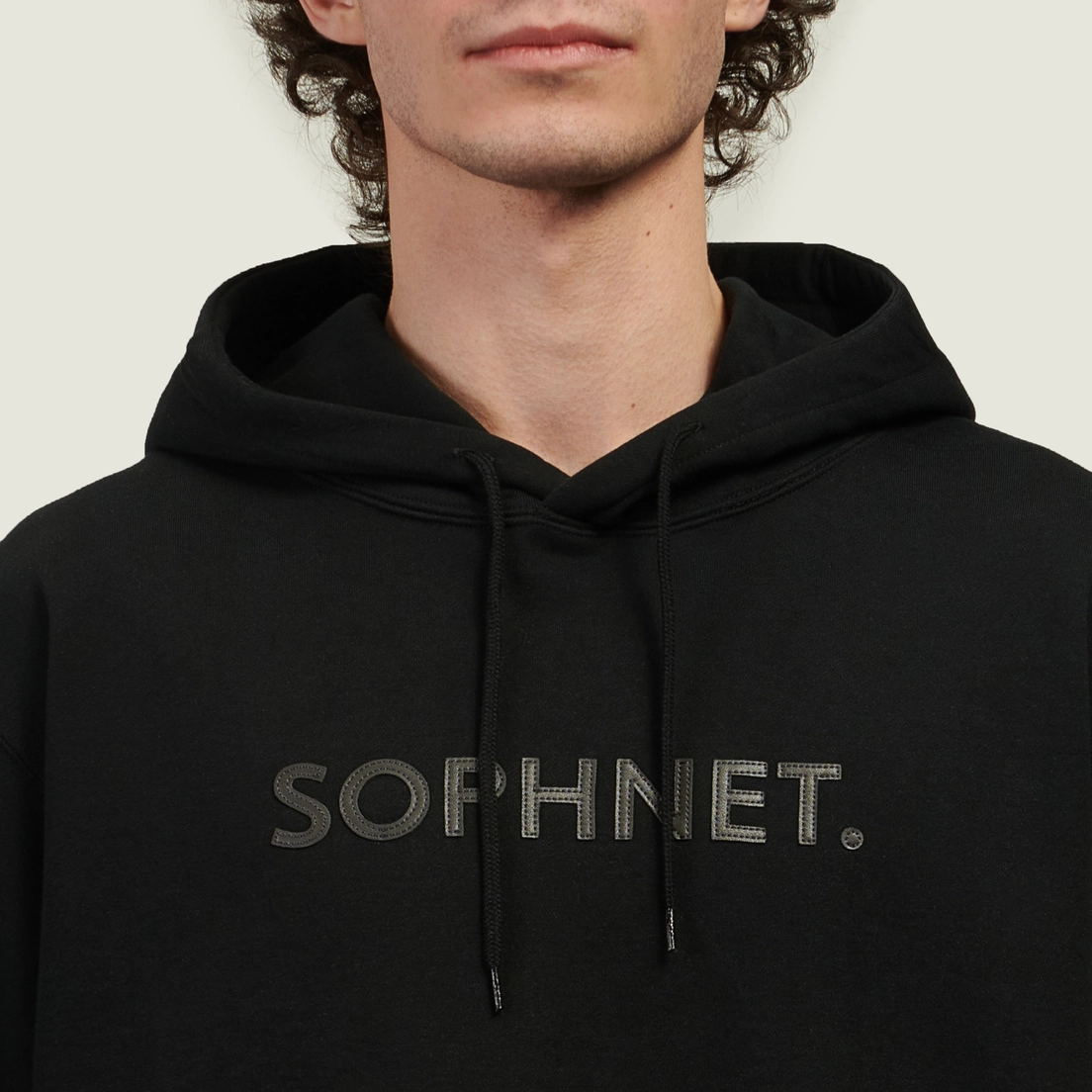 SOPHNET. Мужская толстовка Logo Patch Hoodie
