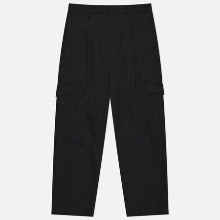 Мужские брюки SOPHNET. Doeskin Wool Side Pocket, цвет чёрный