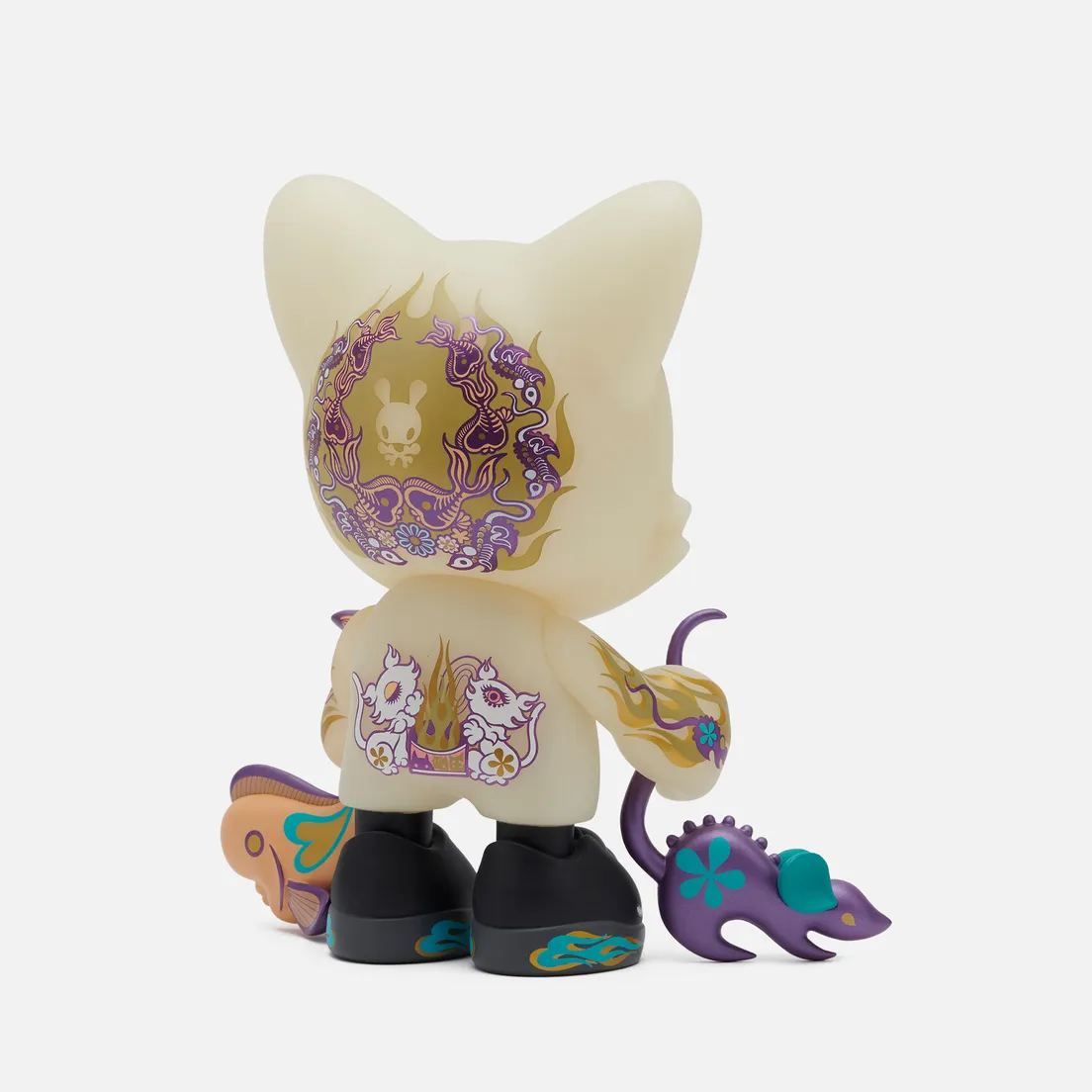 SUPERPLASTIC Игрушка Glow Ailurophile SuperJanky by Junko Mizuno