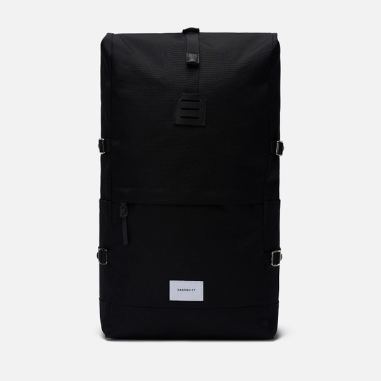 Рюкзак Sandqvist Bernt Black/Black Leather