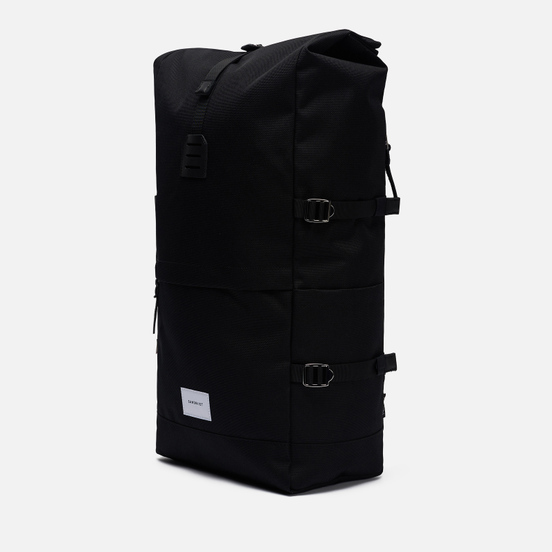 Рюкзак Sandqvist Bernt Black/Black Leather