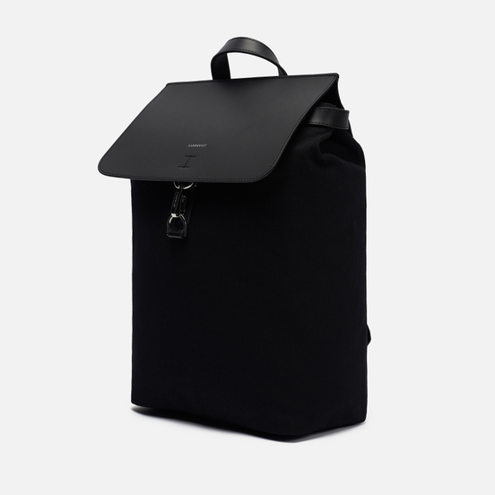 Рюкзак Sandqvist Alva Metal Hook 10L Black/Black Leather