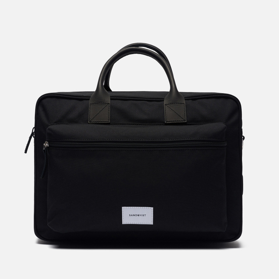 Сумка Sandqvist Emil 12L Black/Black Leather