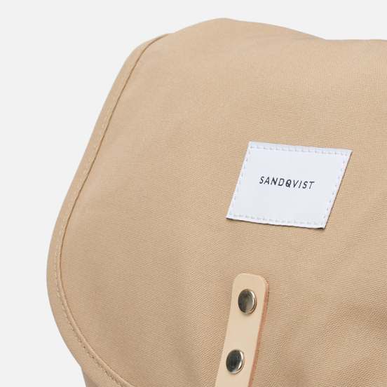 Рюкзак Sandqvist Roald Beige/Natural Leather