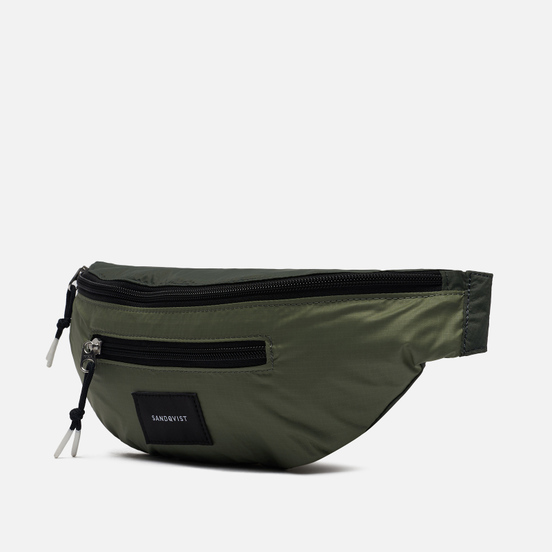 Сумка на пояс Sandqvist Aste Lightweight 3L Multi Dusty Green/Night Green