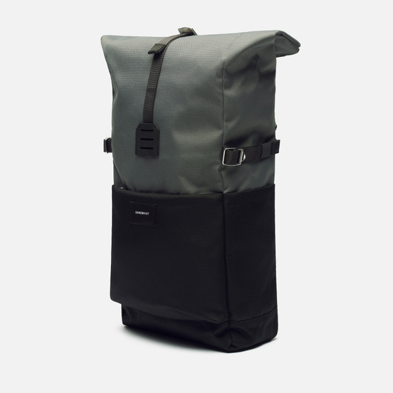Рюкзак Sandqvist Ilon Dark Green/Natural Leather