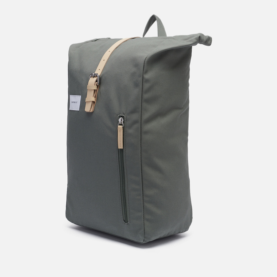 Рюкзак Sandqvist Dante Dusty Green/Natural Leather