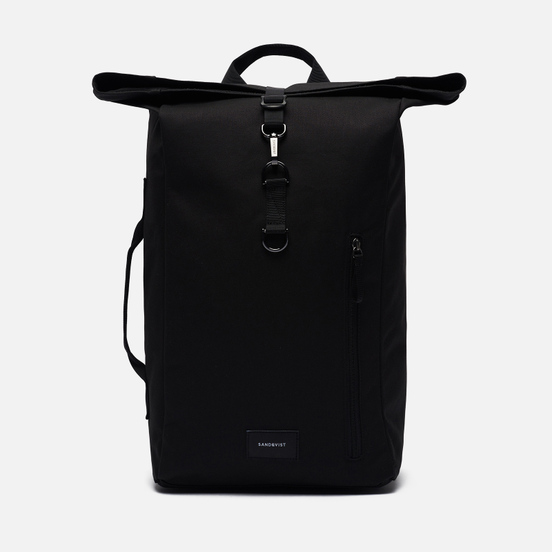 Рюкзак Sandqvist Dante Metal Hook 18L Black/Black Webbing