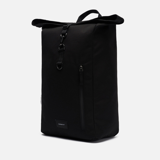 Рюкзак Sandqvist Dante Metal Hook 18L Black/Black Webbing