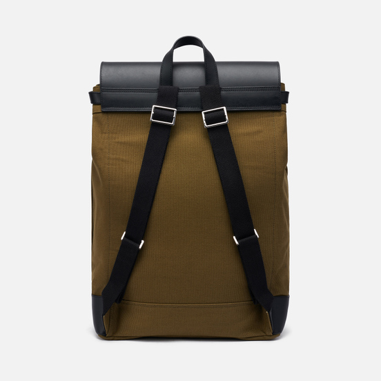 Рюкзак Sandqvist Hege Olive/Black Leather