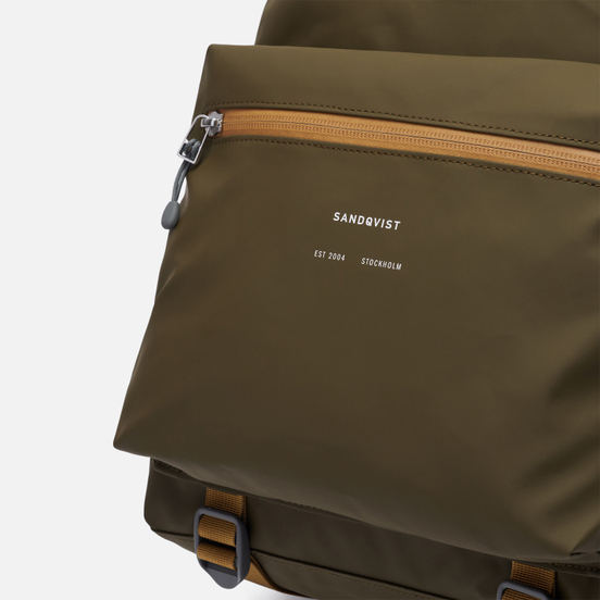 Рюкзак Sandqvist Ruben 2.0 Multi Leaf Green/Olive