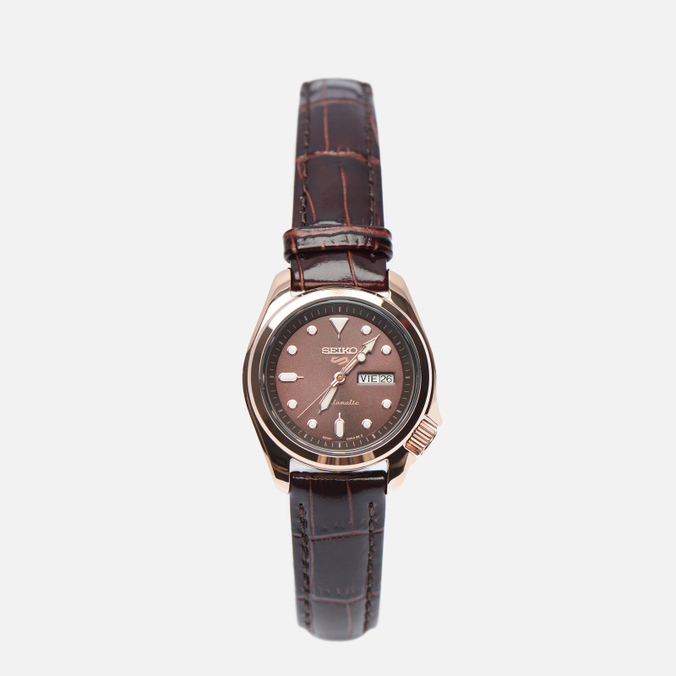 Наручные часы Seiko, цвет коричневый, размер UNI