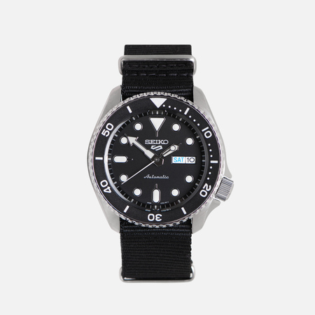Наручные часы Seiko SRPD55K3S Seiko 5 Sports, цвет чёрный