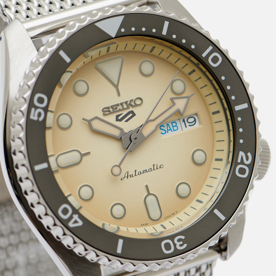 Наручные часы Seiko SRPD67K1S Seiko 5 Sports Silver/Black/Beige
