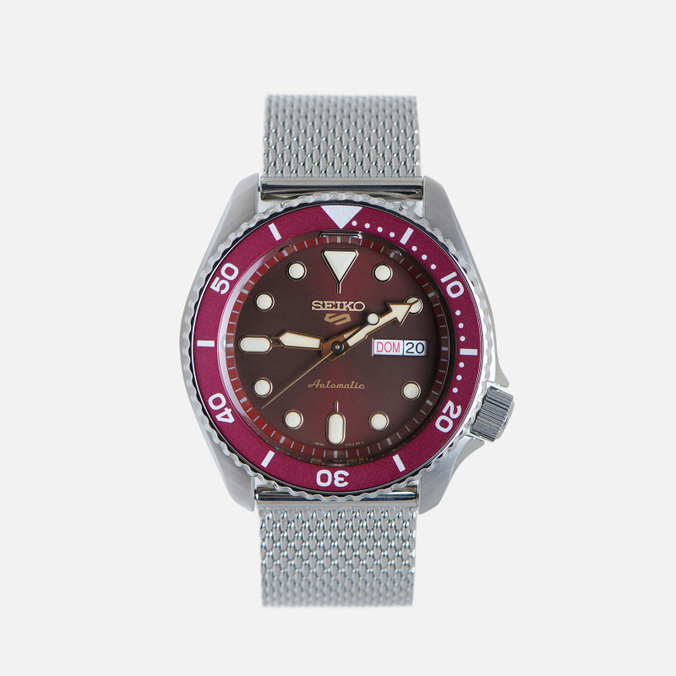 Наручные часы Seiko, цвет серебряный, размер UNI SRPD69K1S SRPD69K1S Seiko 5 Sports - фото 1