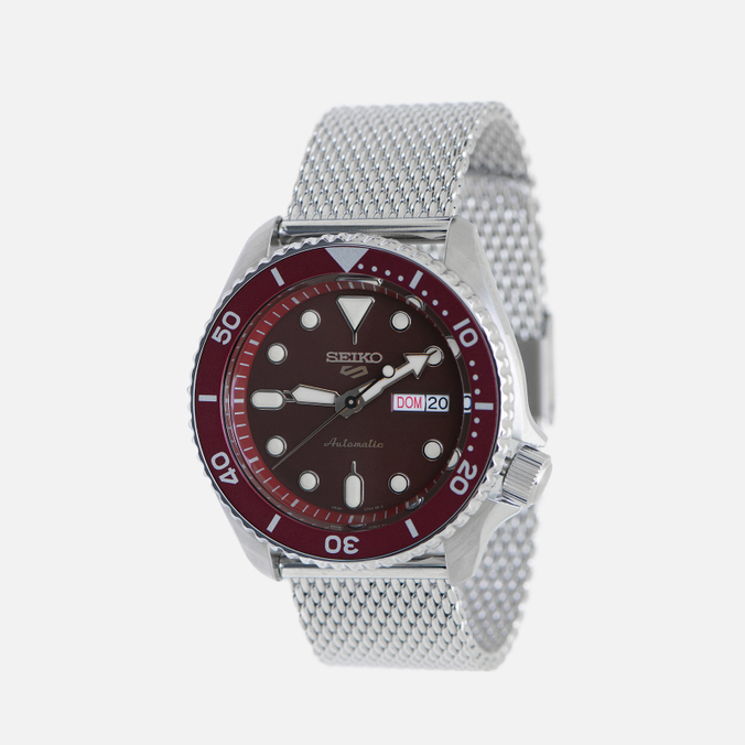 Наручные часы Seiko, цвет серебряный, размер UNI SRPD69K1S SRPD69K1S Seiko 5 Sports - фото 2