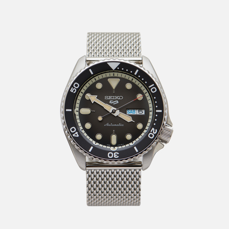Наручные часы Seiko 5 Sports SRPD73K1, цвет серебряный