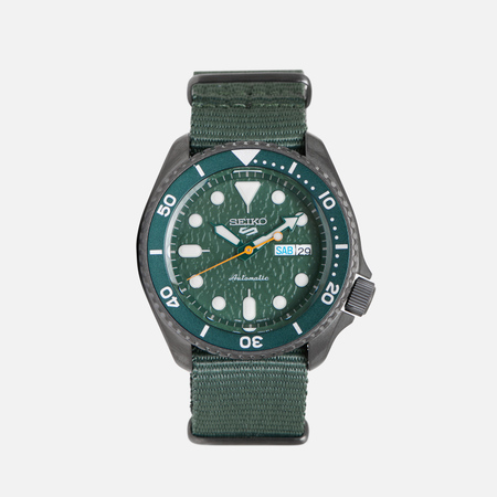Наручные часы Seiko SRPD77K1S Seiko 5 Sports, цвет зелёный
