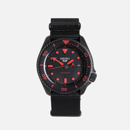 Наручные часы Seiko SRPD83K1S Seiko 5 Sports, цвет чёрный
