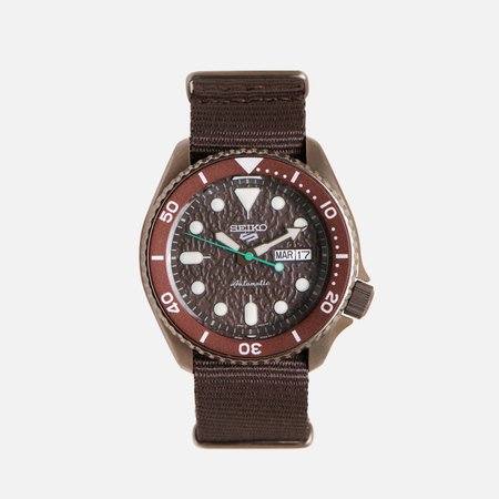 Наручные часы Seiko SRPD85K1S Seiko 5 Sports, цвет коричневый