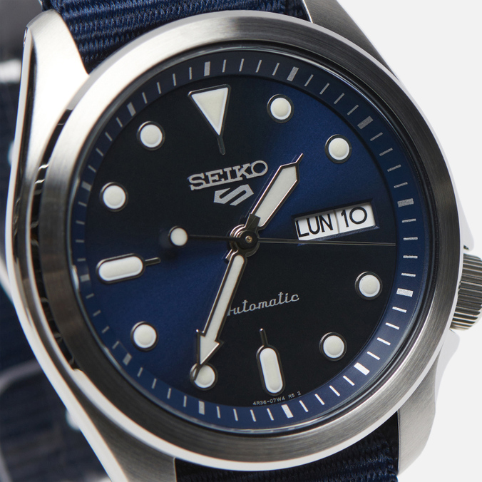 Наручные часы Seiko, цвет синий, размер UNI SRPE63K1S SRPE63K1S 5 Sports - фото 3