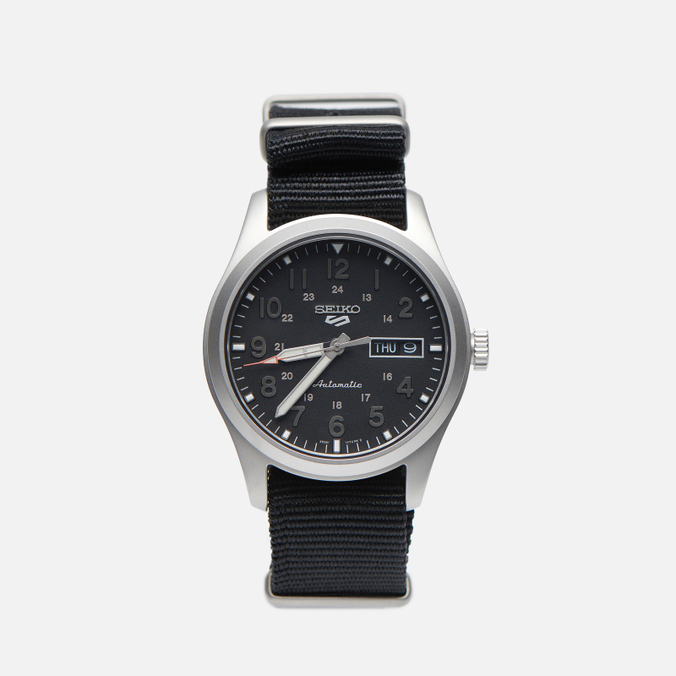 Наручные часы Seiko, цвет чёрный, размер UNI