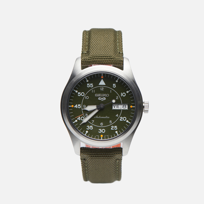 Наручные часы Seiko, цвет зелёный, размер UNI