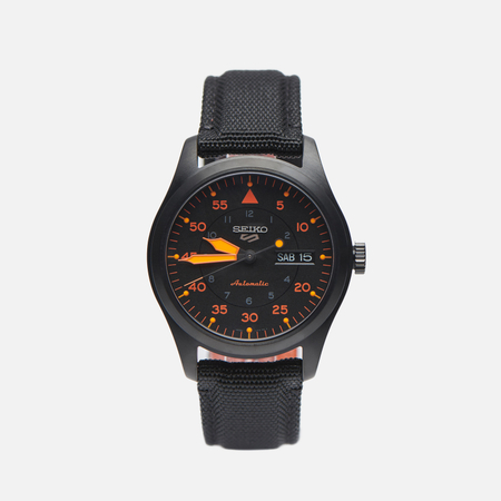 Наручные часы Seiko 5 Sports SRPH33K1, цвет чёрный