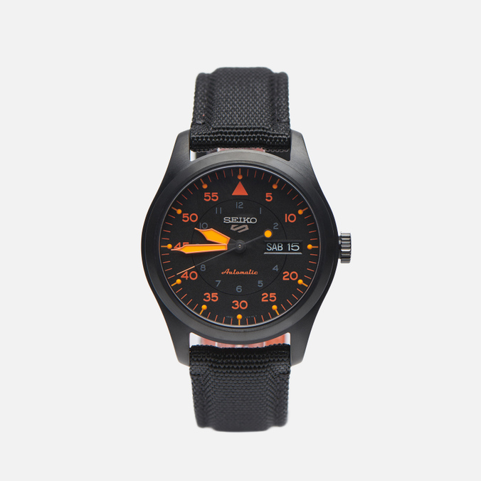 Наручные часы Seiko, цвет чёрный, размер UNI SRPH33K1S SRPH33K1S 5 Sports - фото 1