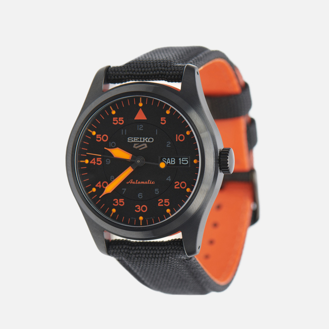 Наручные часы Seiko, цвет чёрный, размер UNI SRPH33K1S SRPH33K1S 5 Sports - фото 2