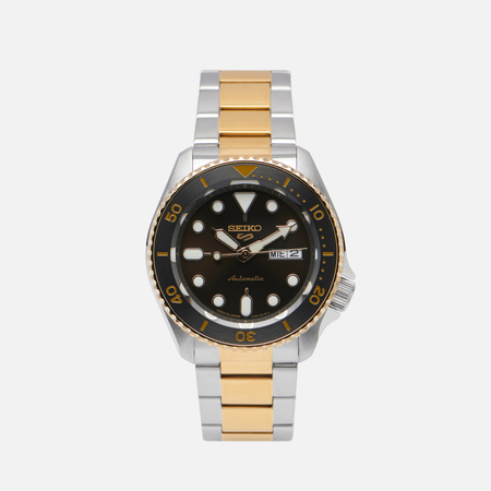 Наручные часы Seiko 5 Sports SRPK22, цвет золотой