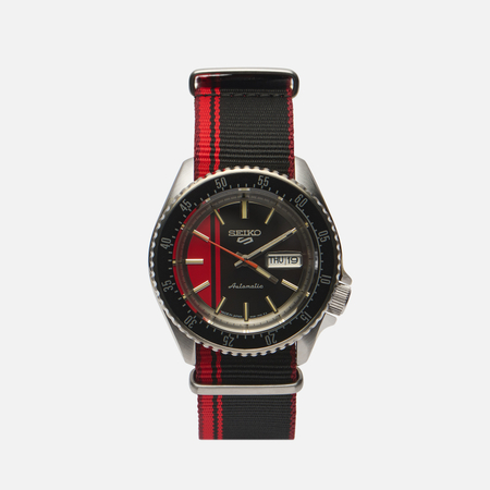 Наручные часы Seiko 5 Sports SRPK71, цвет чёрный