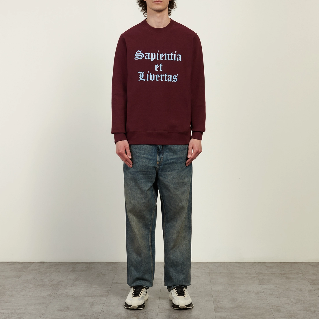 NOAH Мужская толстовка Knowledge Crewneck