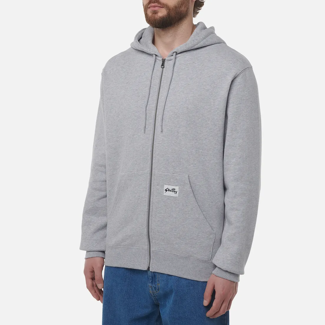 Stan Ray Мужская толстовка Patch Zip Relaxed Fit Hoodie