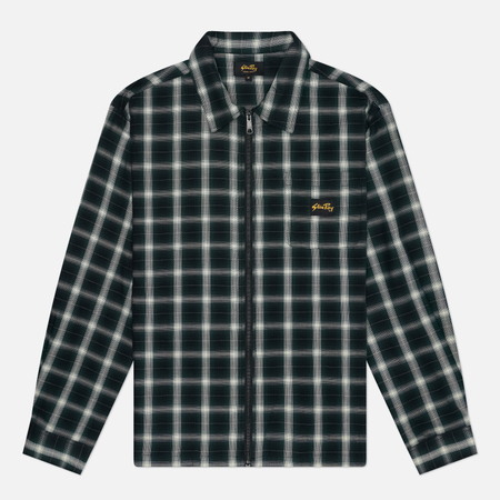 Мужская рубашка Stan Ray Heavyweight Zip, цвет зелёный, размер L