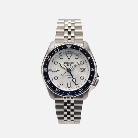 Наручные часы Seiko 5 Sports SSK033K1, цвет серебряный