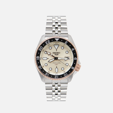 Наручные часы Seiko 5 Sports SSK046K1, цвет серебряный